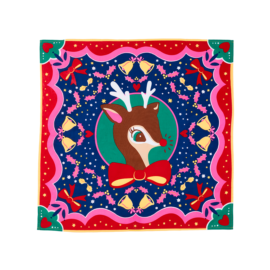 It's Christmas Deer Knot Wrap