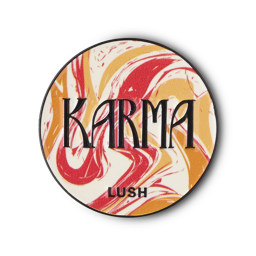 An image of LUSH | Karma | Pin Badge