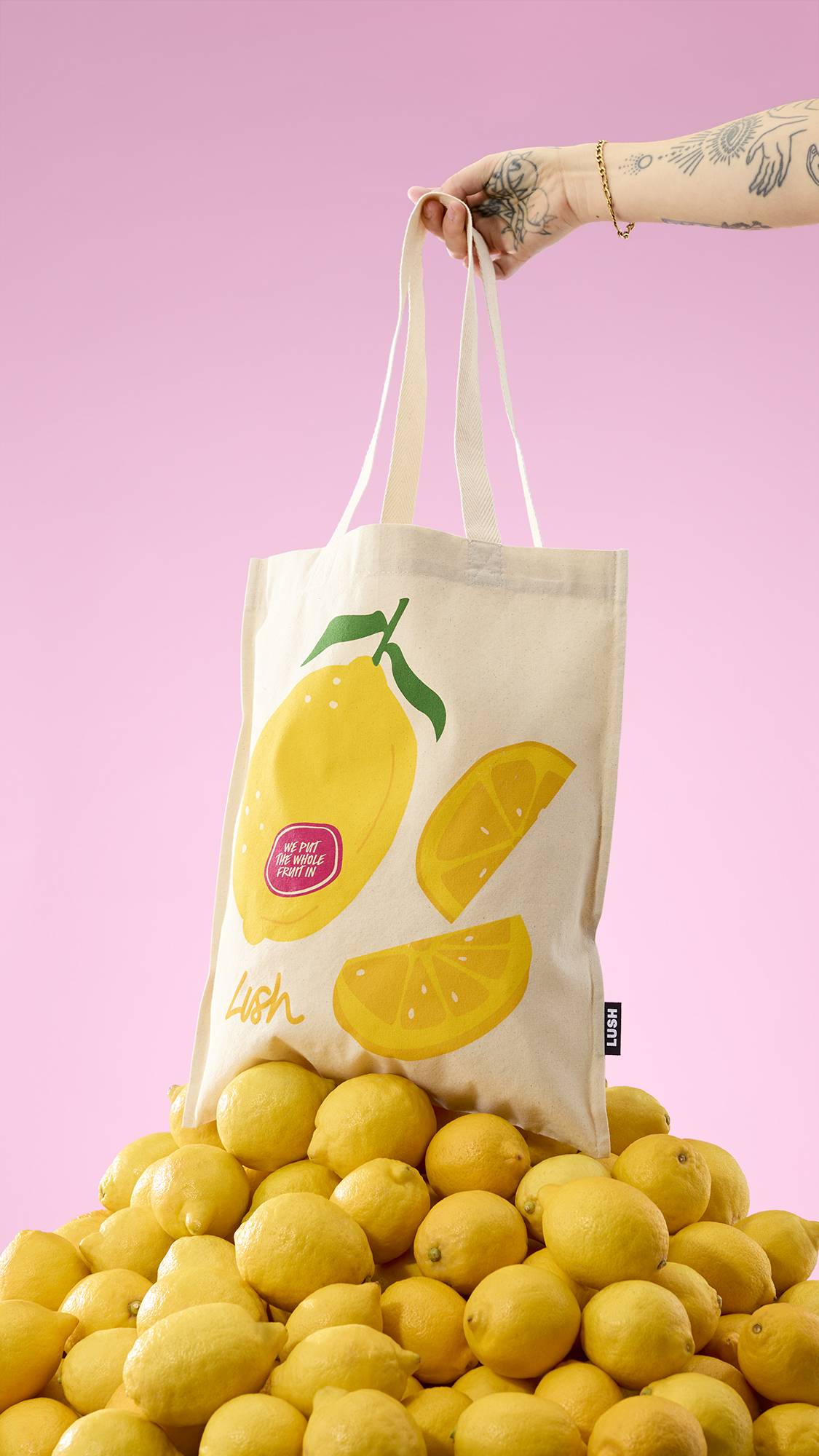 Lemon | Tote Bag | LUSH