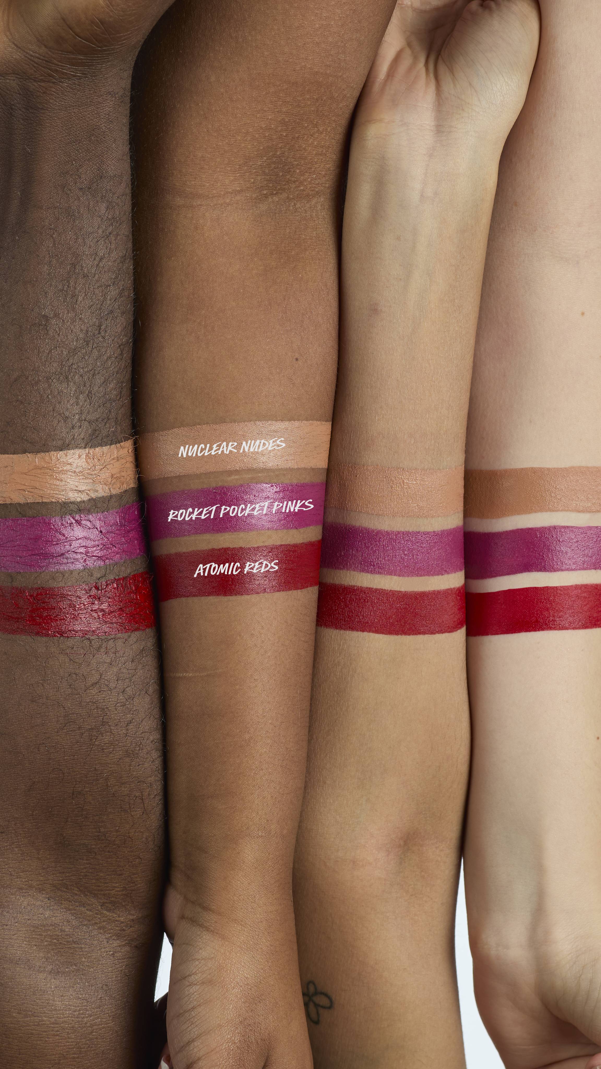 Rocket Pocket Pinks Lipstick Square