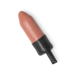 Liverpool. A light, peachy pink lipstick refill, protected by a wax outer layer, which features a tab for easy removal.