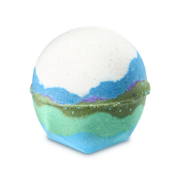 An image of LUSH | Lola's Aurora Borealis | Bath Bomb