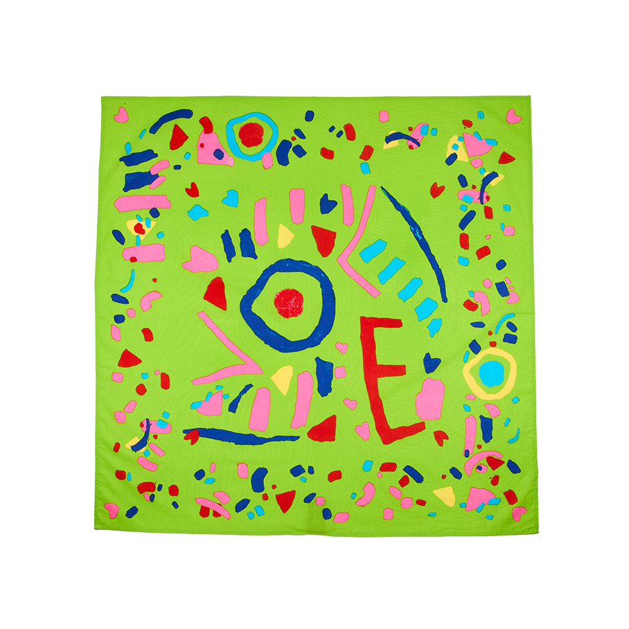 Emballage de tissu Love