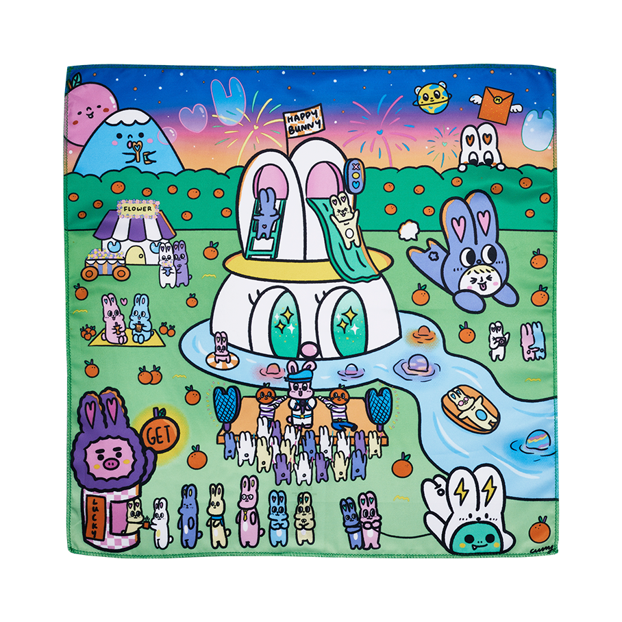 ラッキー バニー ノットラップ | 風呂敷 | LUSH