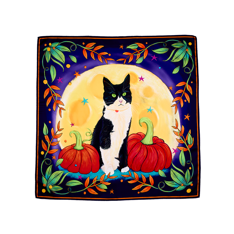 Emballage de tissu Luna The Cat