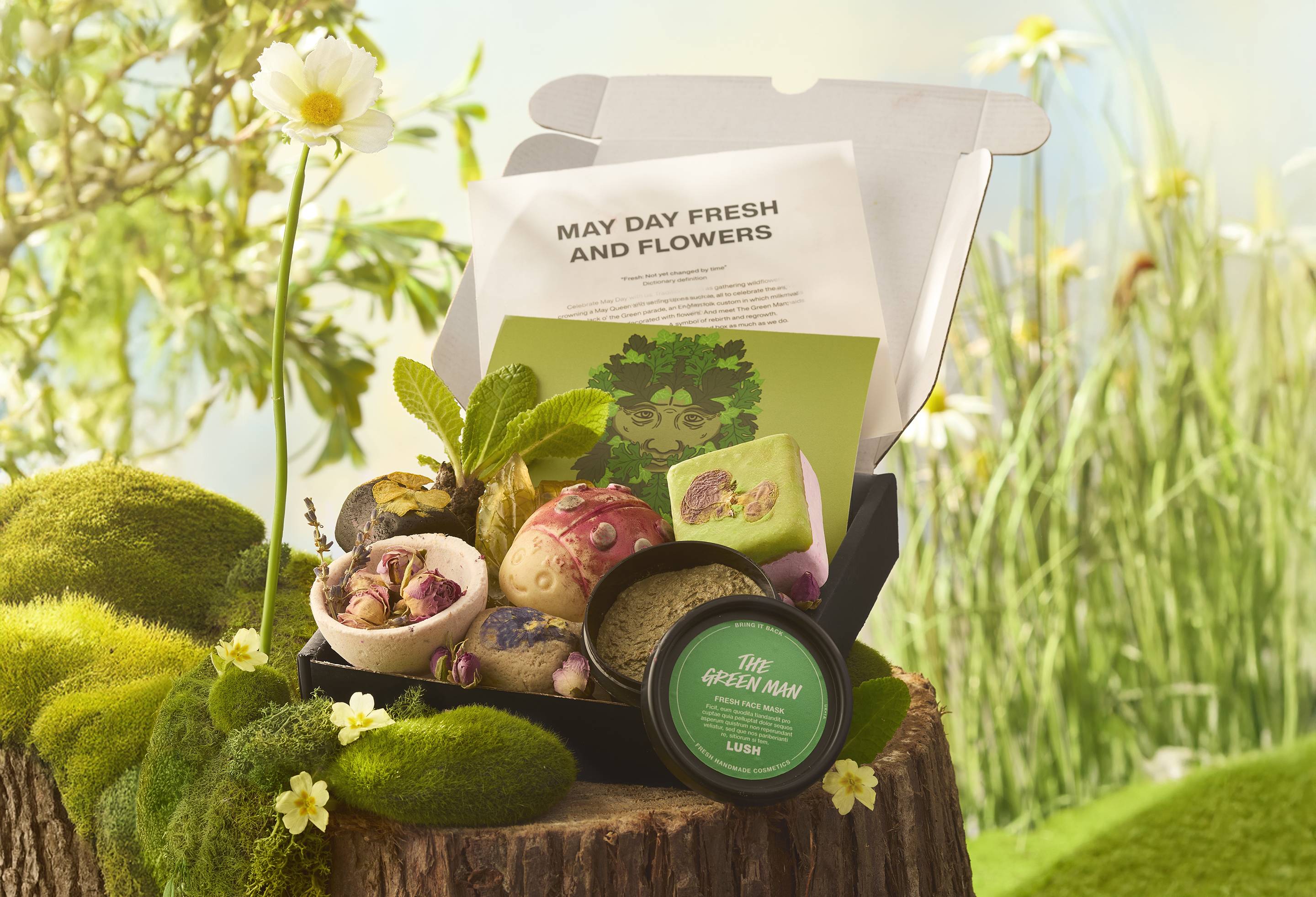 Jack On The Green Garland | Cleanser | LUSH