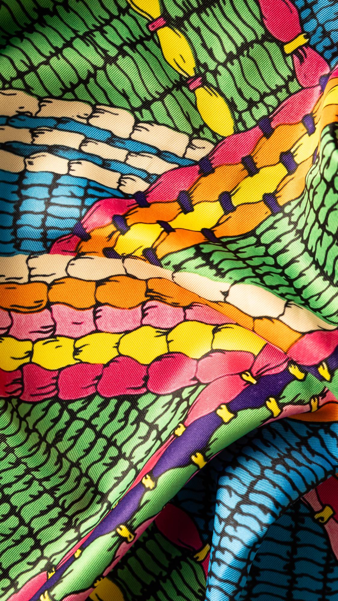 Neon Weave | Knot Wrap