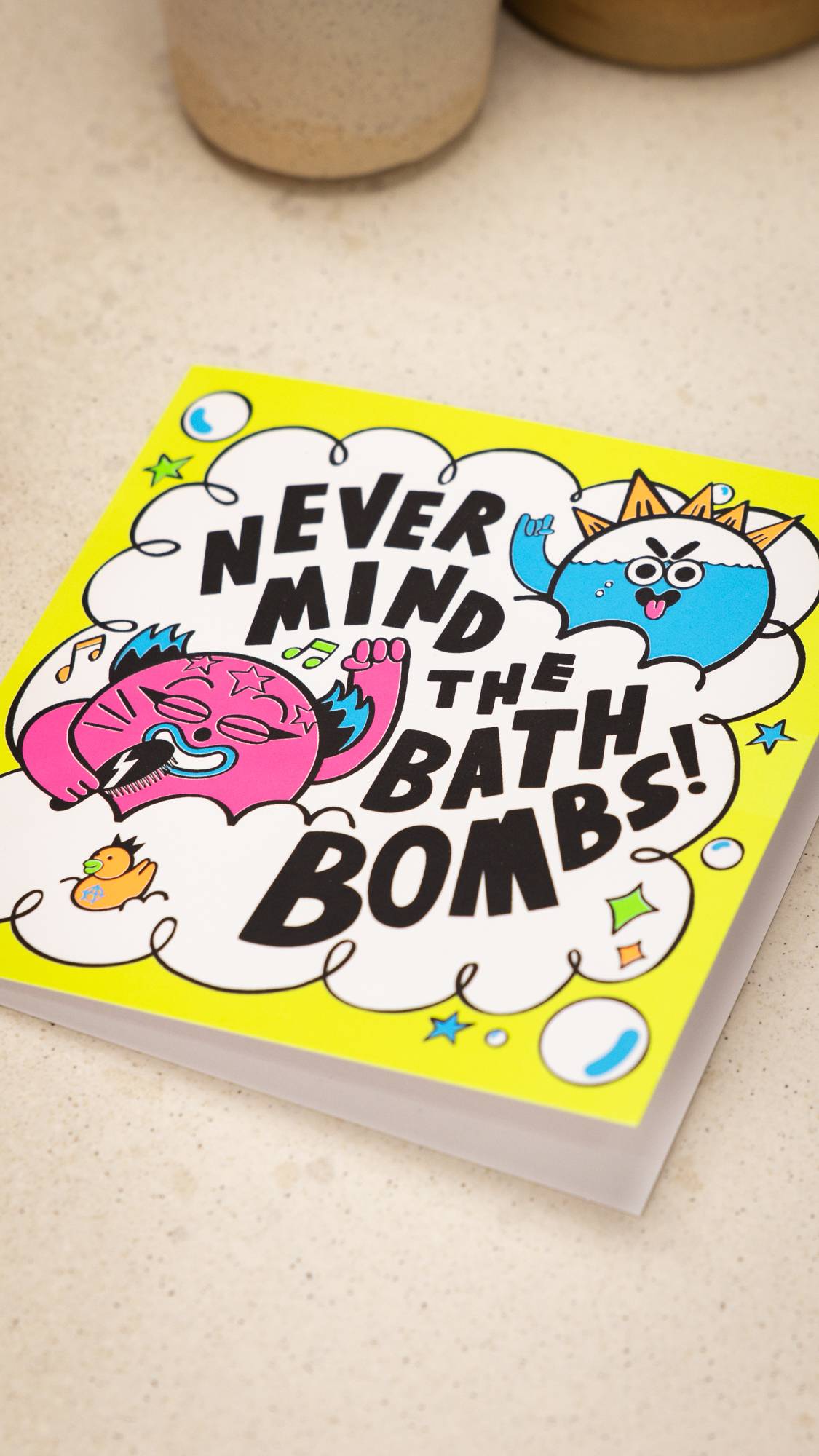 Never Mind the Bath Bombs! | Carte de vœux