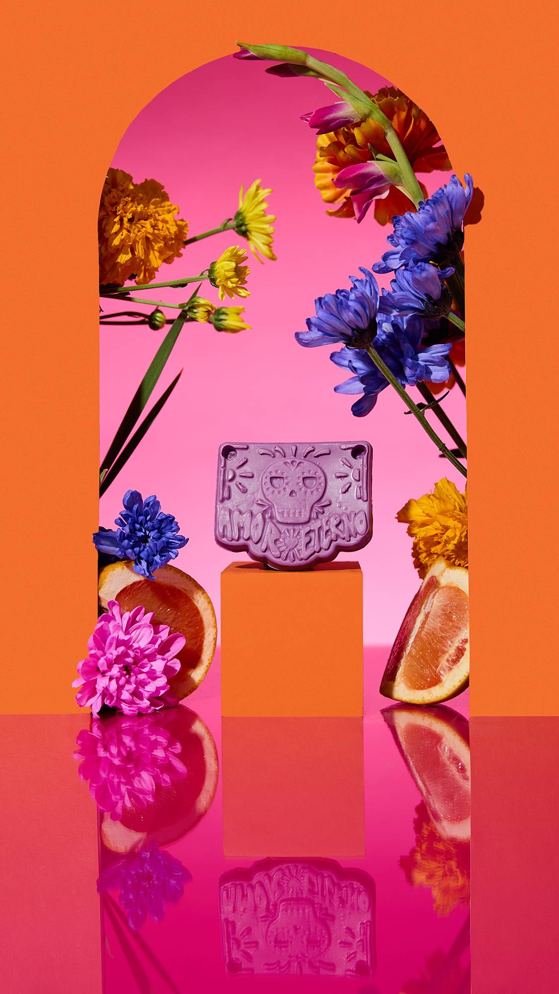 Papel Picado Morado Soap