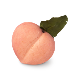 An image of LUSH - Peach Crumble Bubble Bar