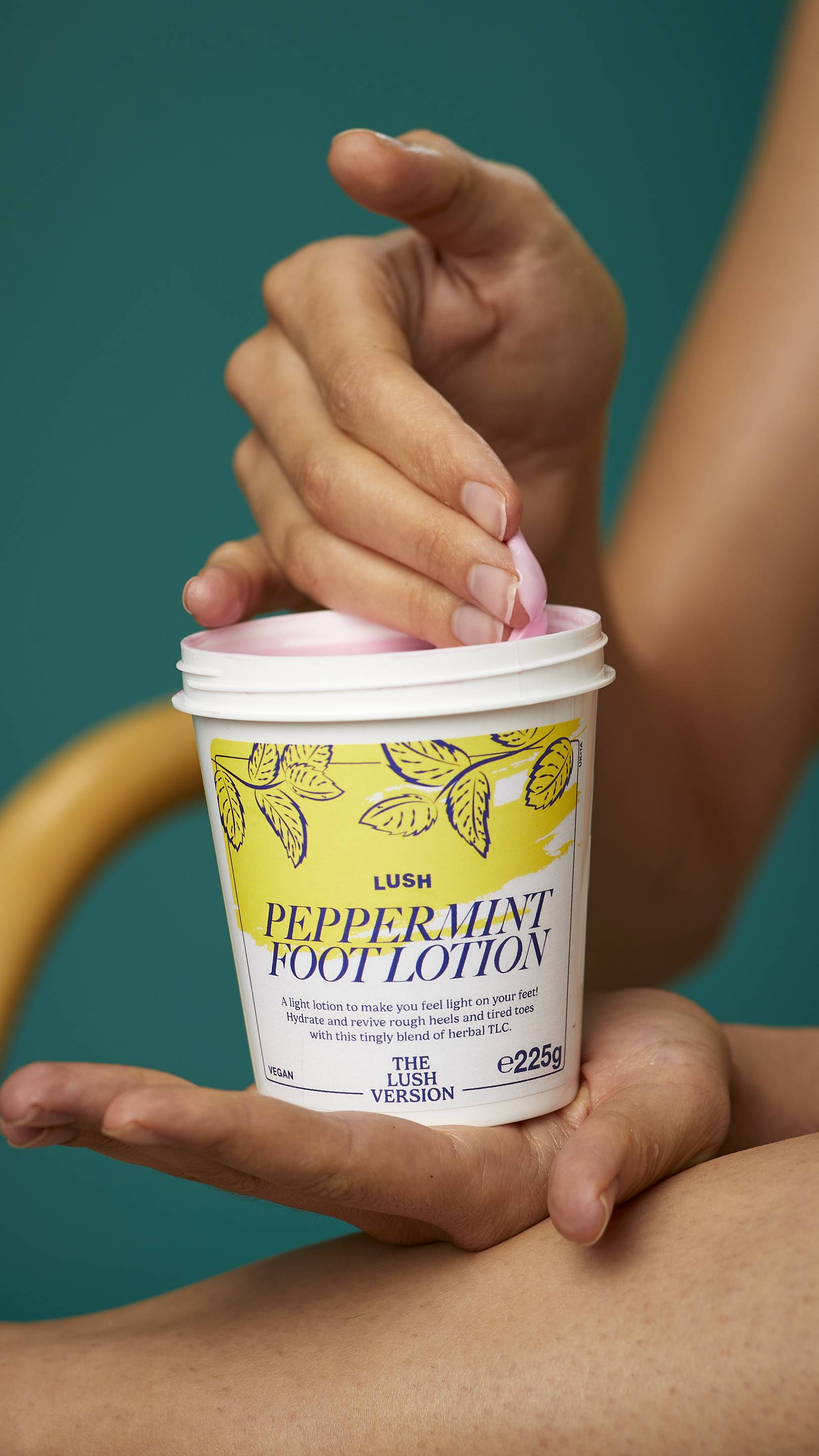 Peppermint Foot Lotion