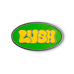 An image of LUSH - Retro Bubble Lush - Pin Badge