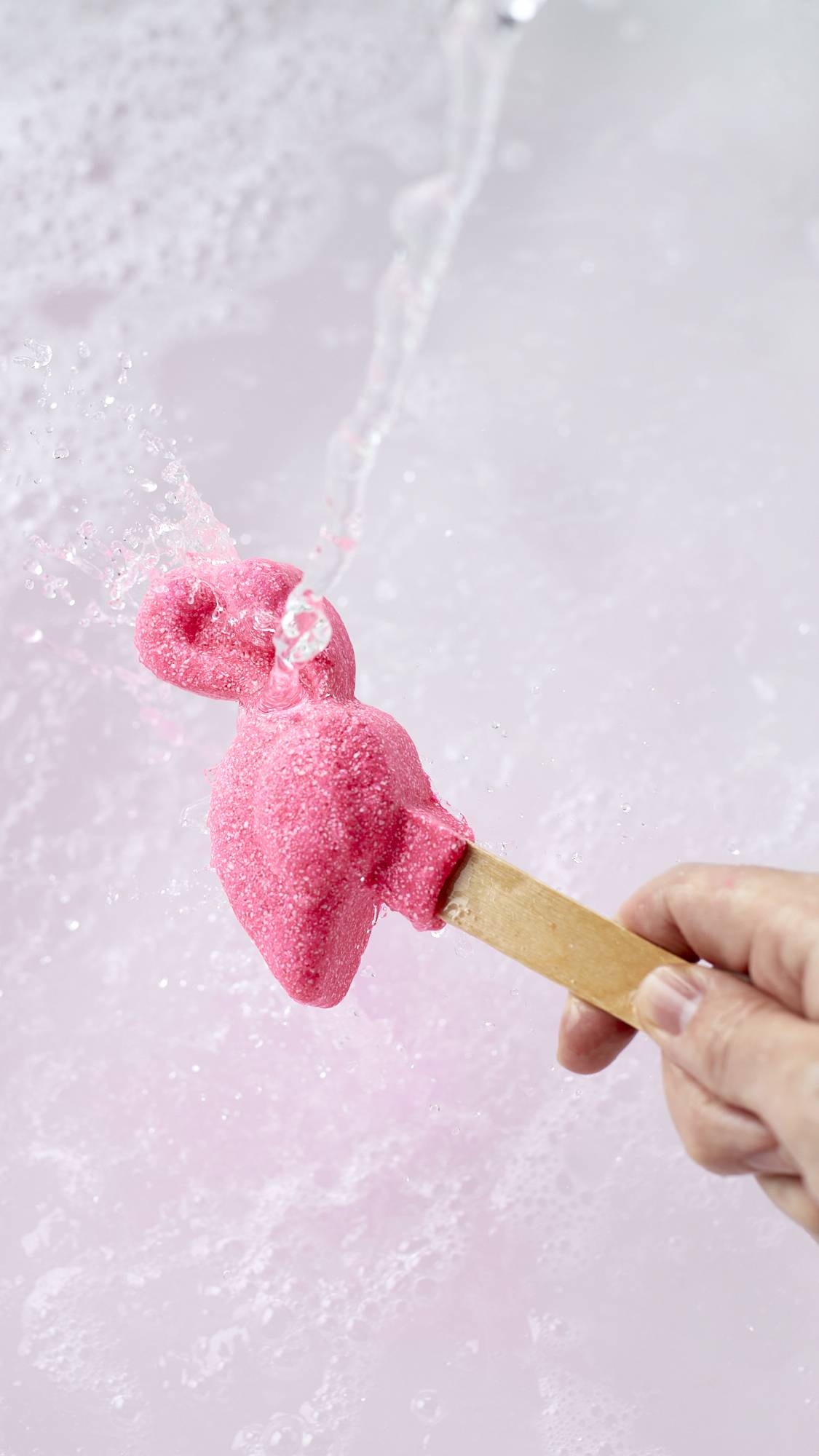 Pink Flamingo Reusable Bubble Bar