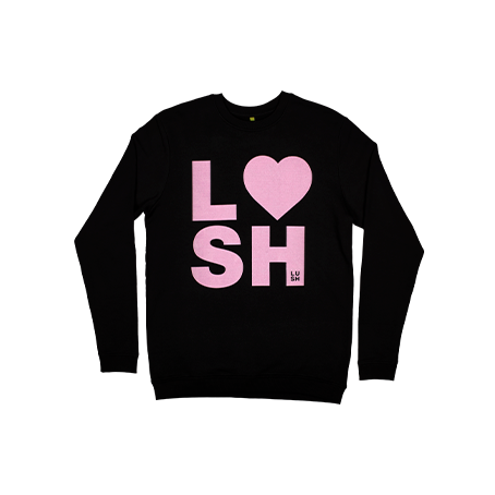 Pink Heart Sweatshirt LUSH
