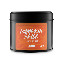 An image of LUSH | Pumpkin Spice Single Wick Candle | Bougie parfumée