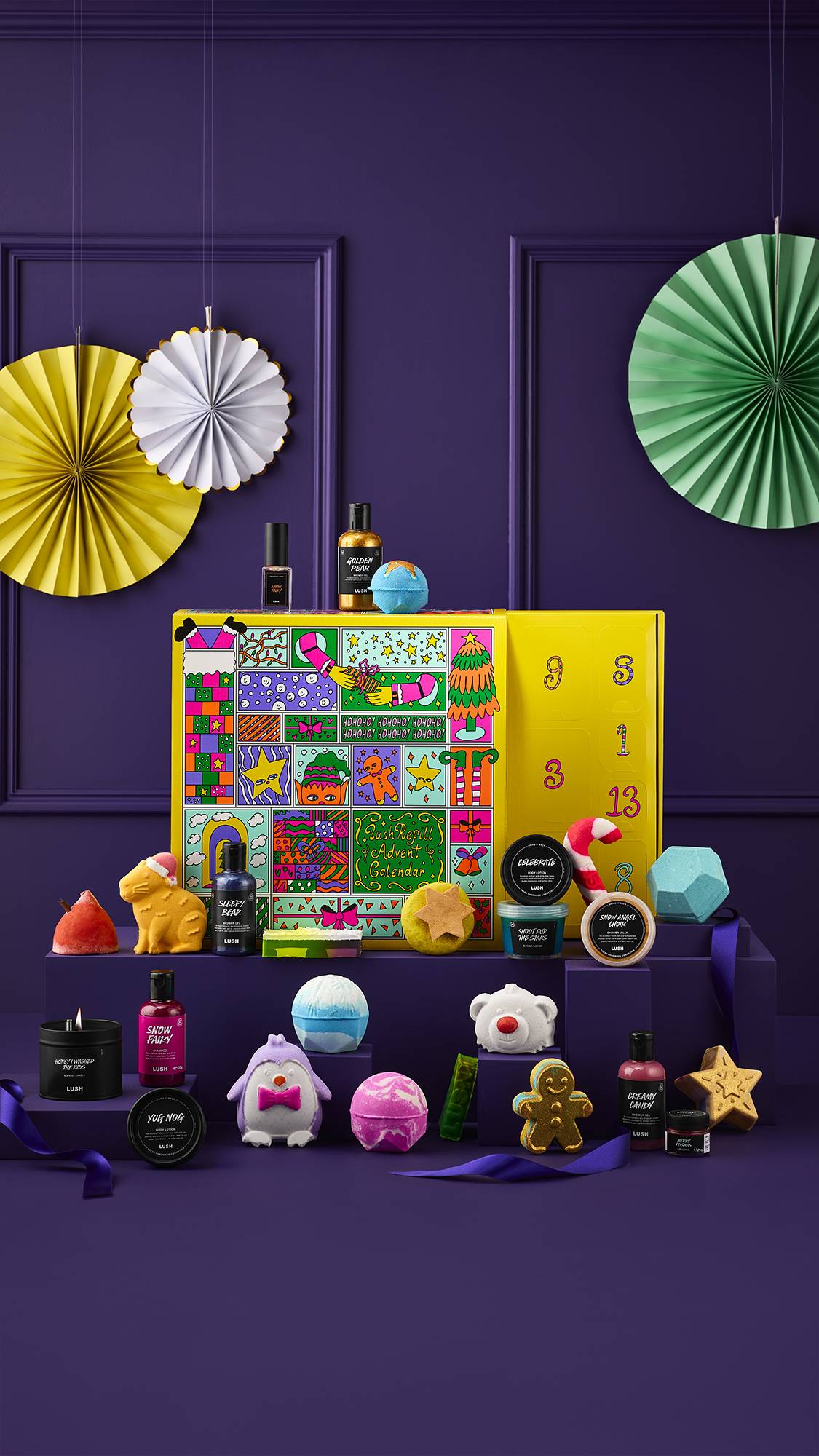 てなグッズや LUSH リフィル アドベントカレンダー ギフト | LUSH 入浴剤・バスソルト