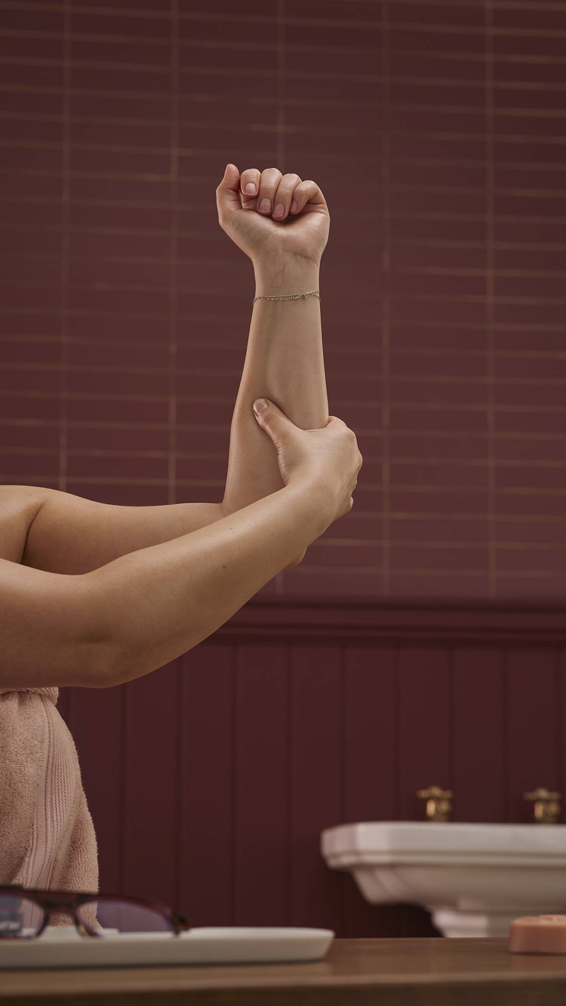 Pain de massage Rose Argan