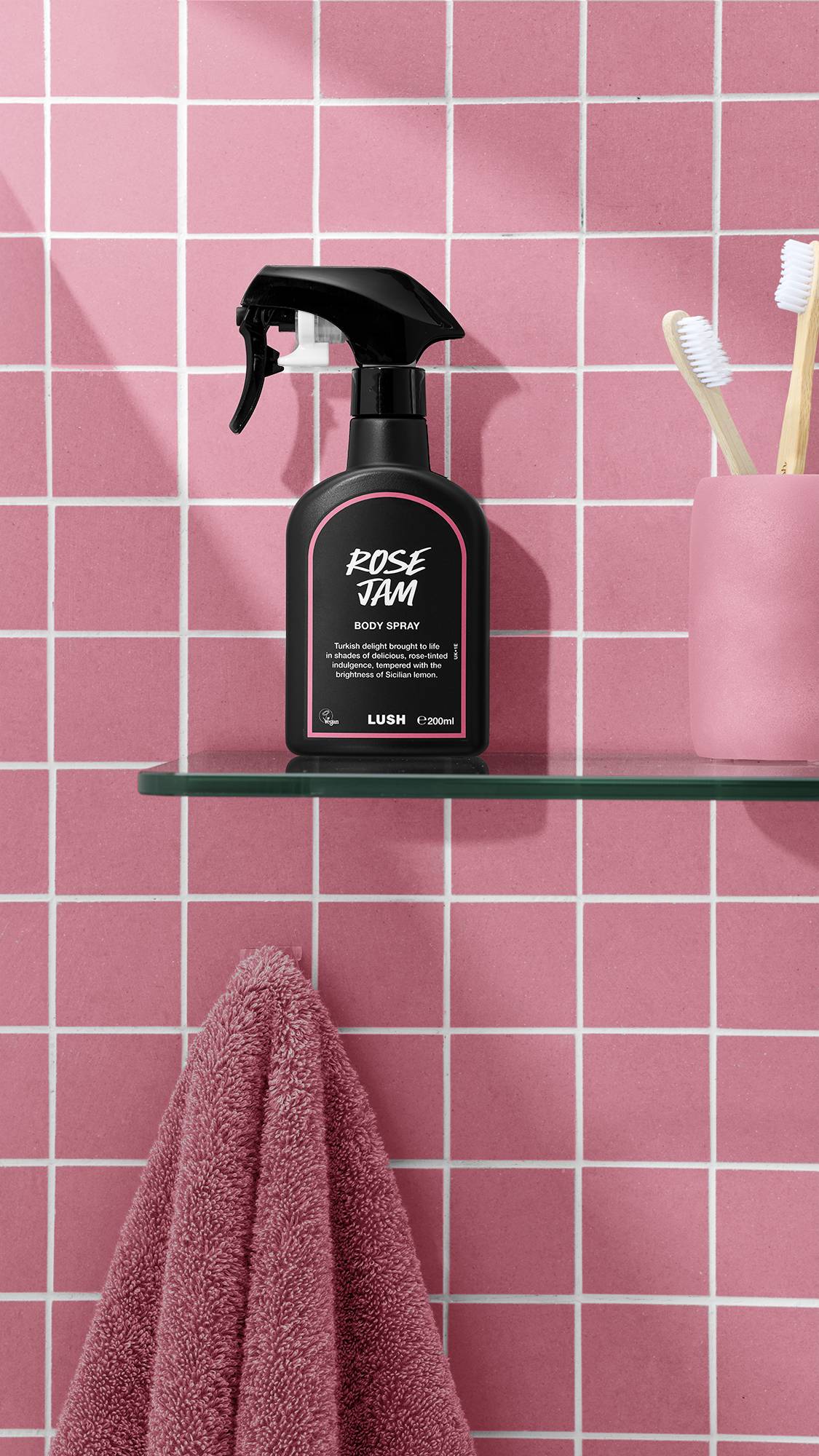 ☆LUSH ボディスプレー TWILIGHTとROSE JAM のセット☆ ローズジャム ボディスプレー | LUSH