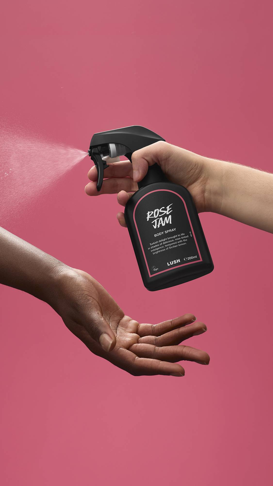 ☆LUSH ローズジャム、ゼスティーボディスプレーのセット☆ 予約受付中】 ☆LUSH ローズジャム、ゼスティーボディスプレーの