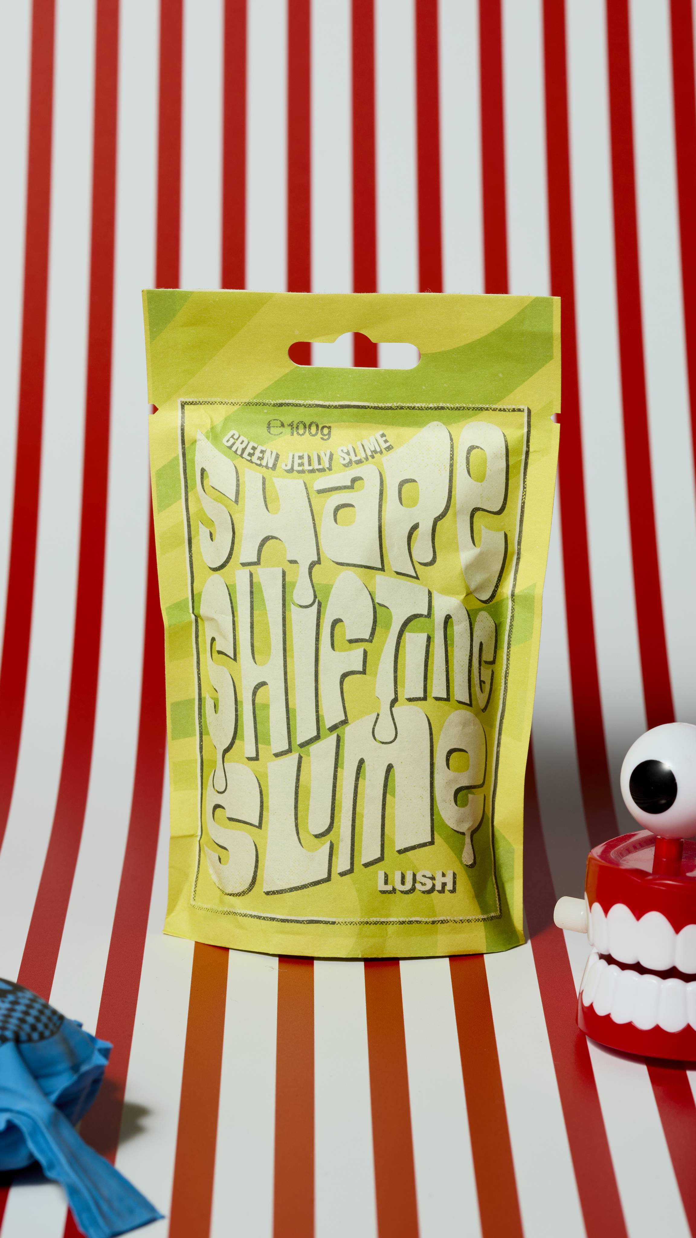 シェイプシフティングスライム ジェリーボムパウダー グリーン | LUSH