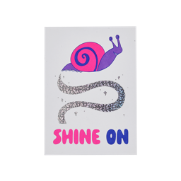 An image of LUSH | Shine On | Postcard