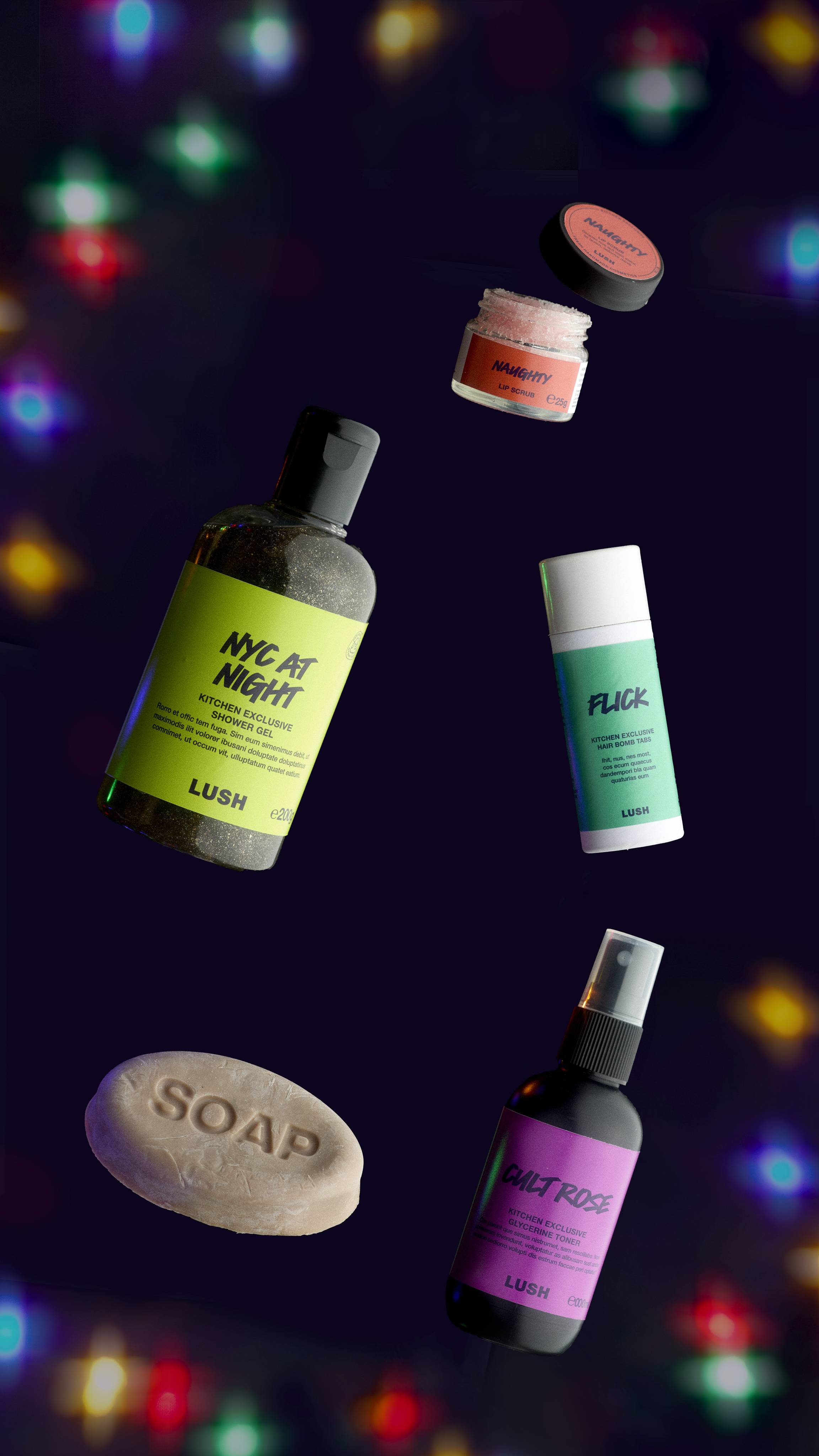 Lush Kitchen Shower Box