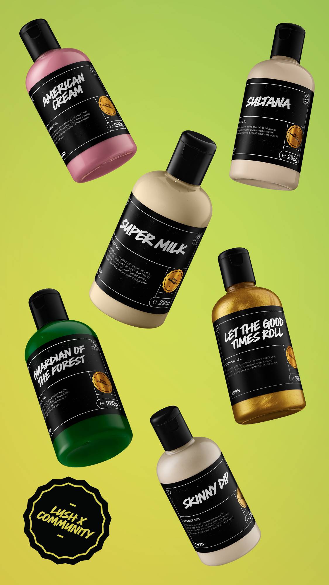 日本最大のブランド スーパーミルキー シャワージェル LUSH | 香水(ユニセックス)