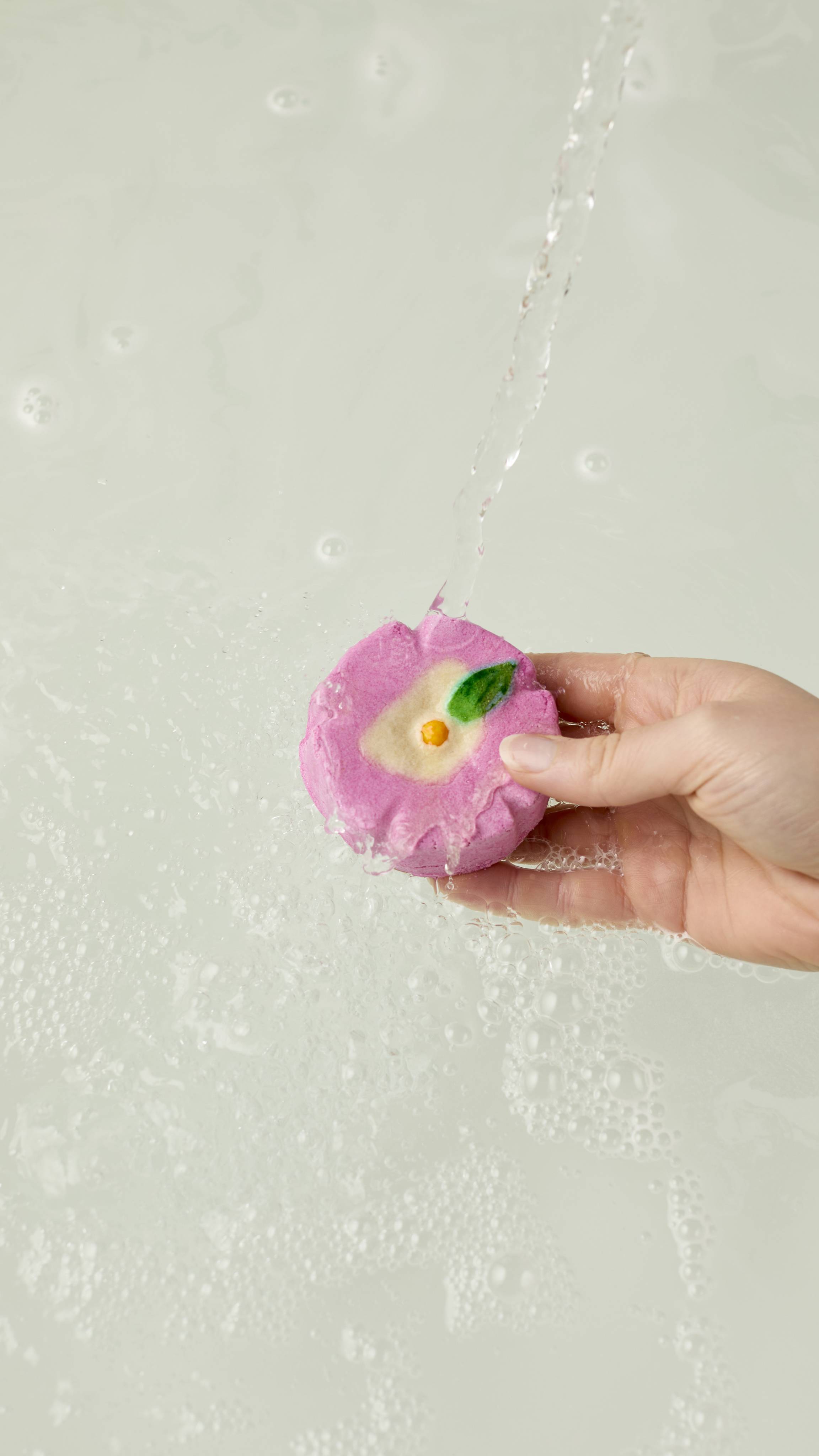 Shower Of Falling Cherry Blossom Bubble Bar