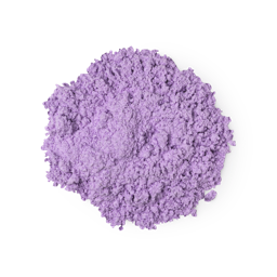 A sample of Sleepy Dust - a fine lilac dusting powder.