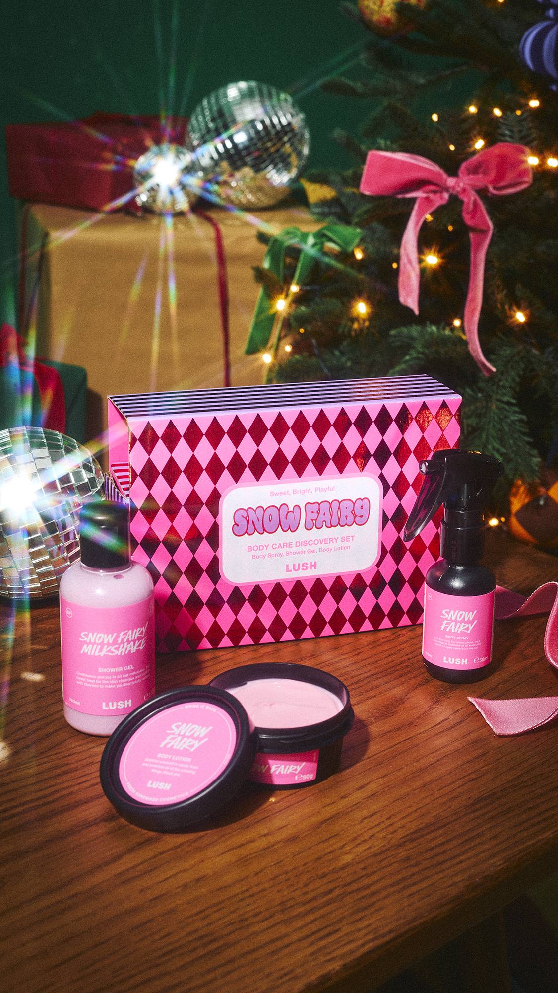 スノーフェアリー ボディケア ディスカバリーセット ギフト | LUSH