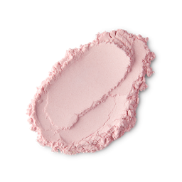 Fairy Dust. A swatch of pale, pastel pink dusting powder piled.