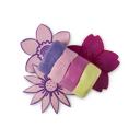 Snow Fairy. This Fun, mouldable product is made up of 4 coloured, dough-style chunks sat on pretty paper flowers.