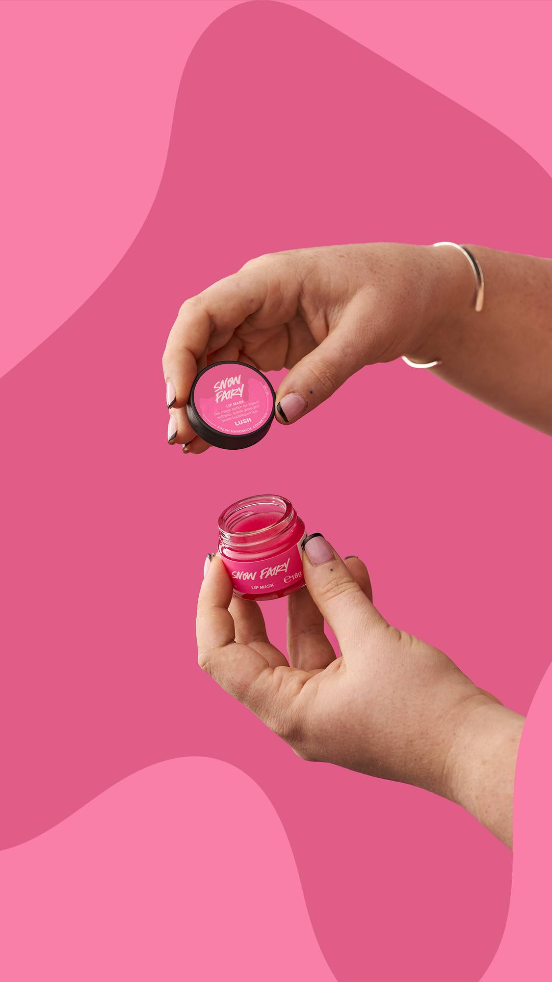 新しいスタイル スノーフェアリー リップマスク | LUSH リップケア