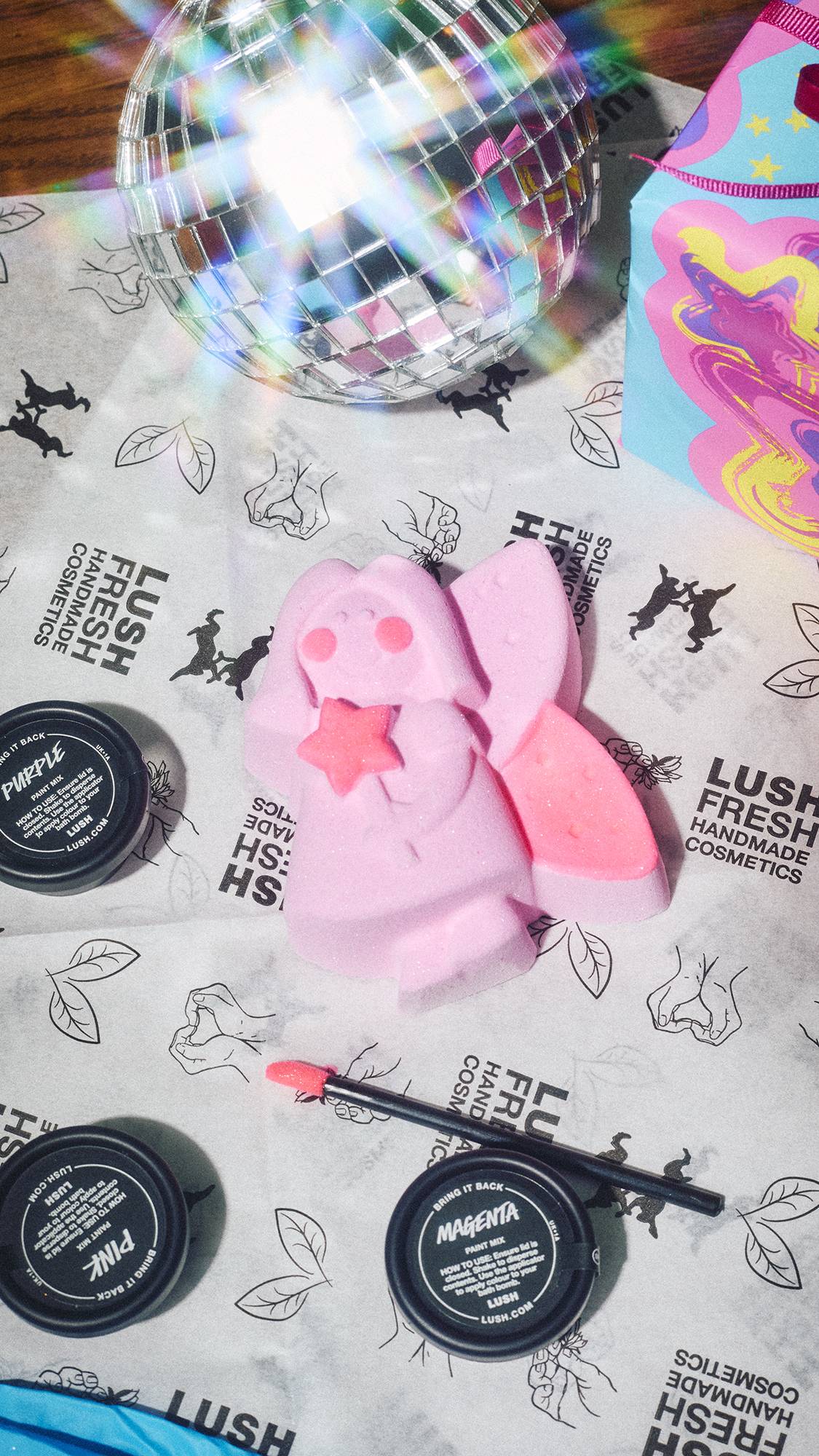 スノーフェアリー ペイント ユア オウン バスボムセット ギフト | LUSH