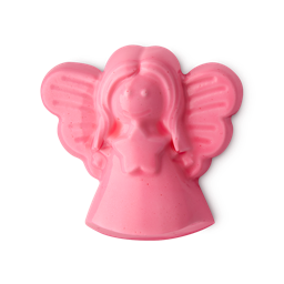 Snow Fairy shower jelly. A perfectly pink, fairy character shower jelly with wings and a star. 