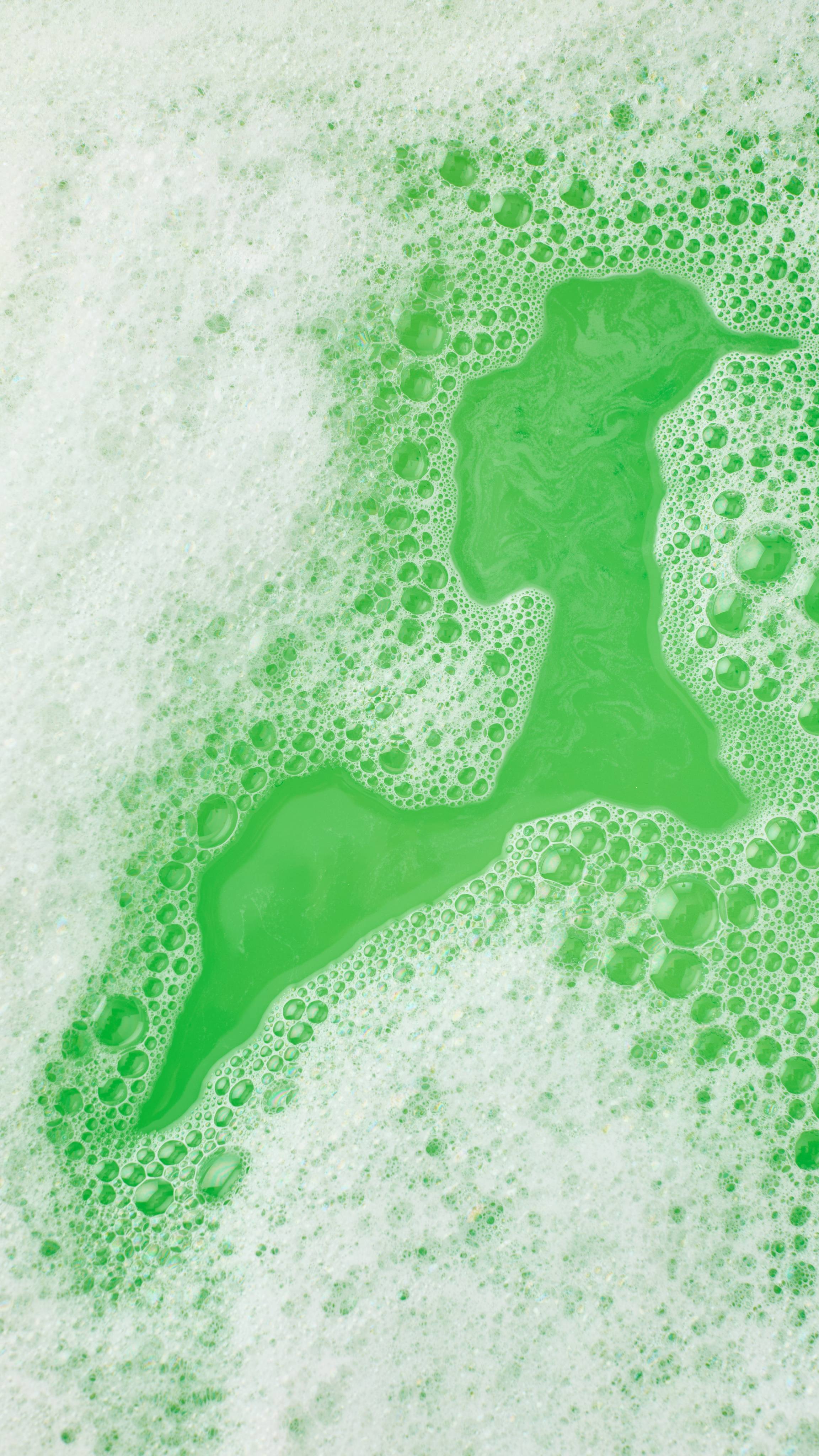 Sparkly Broccoli Bubble Bar