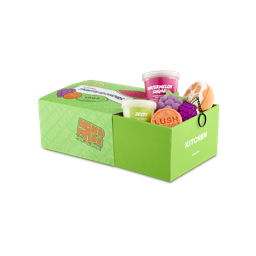 An image of LUSH | Lush Kitchen Box | Subscription | Full-Sized Bath, Shower & Skincare Prod...