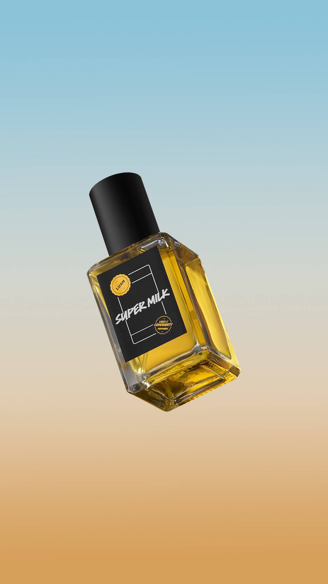 完成品 Super Milk | Almond & Coconut Perfume | Soft Fragrance | LUSH 香水(ユニセックス)