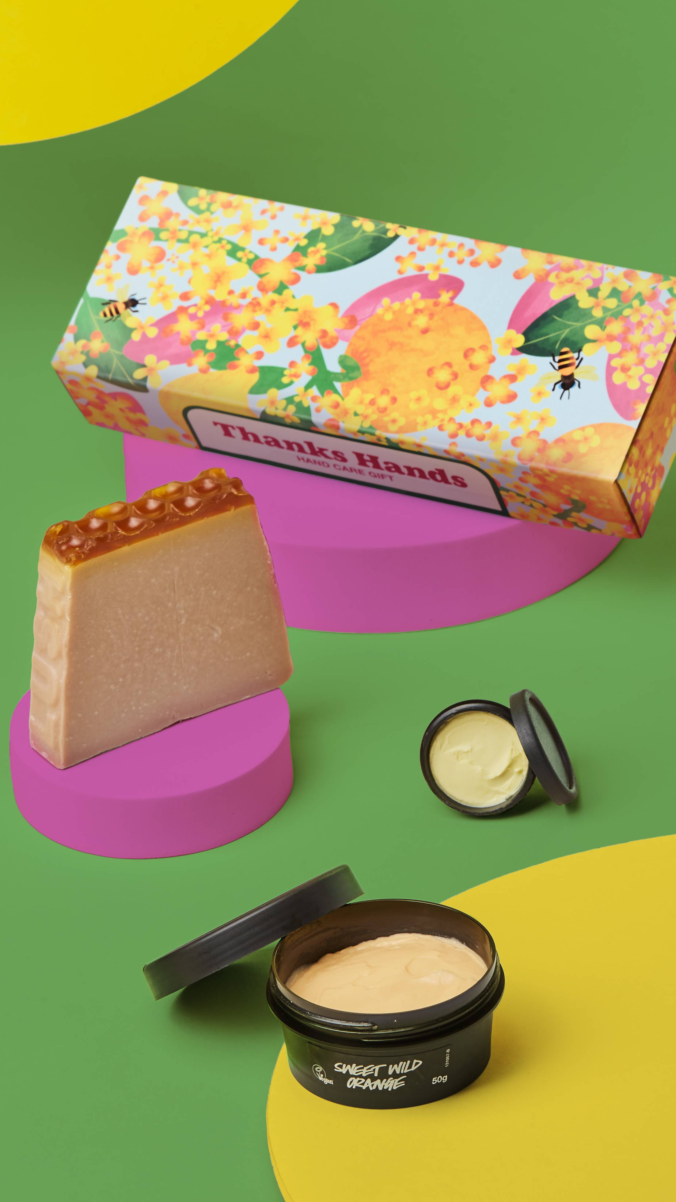 大人気新品セール ブ サンクスハンズ ハンドケア LUSH | ギフト ハンドケア・ハンドクリーム