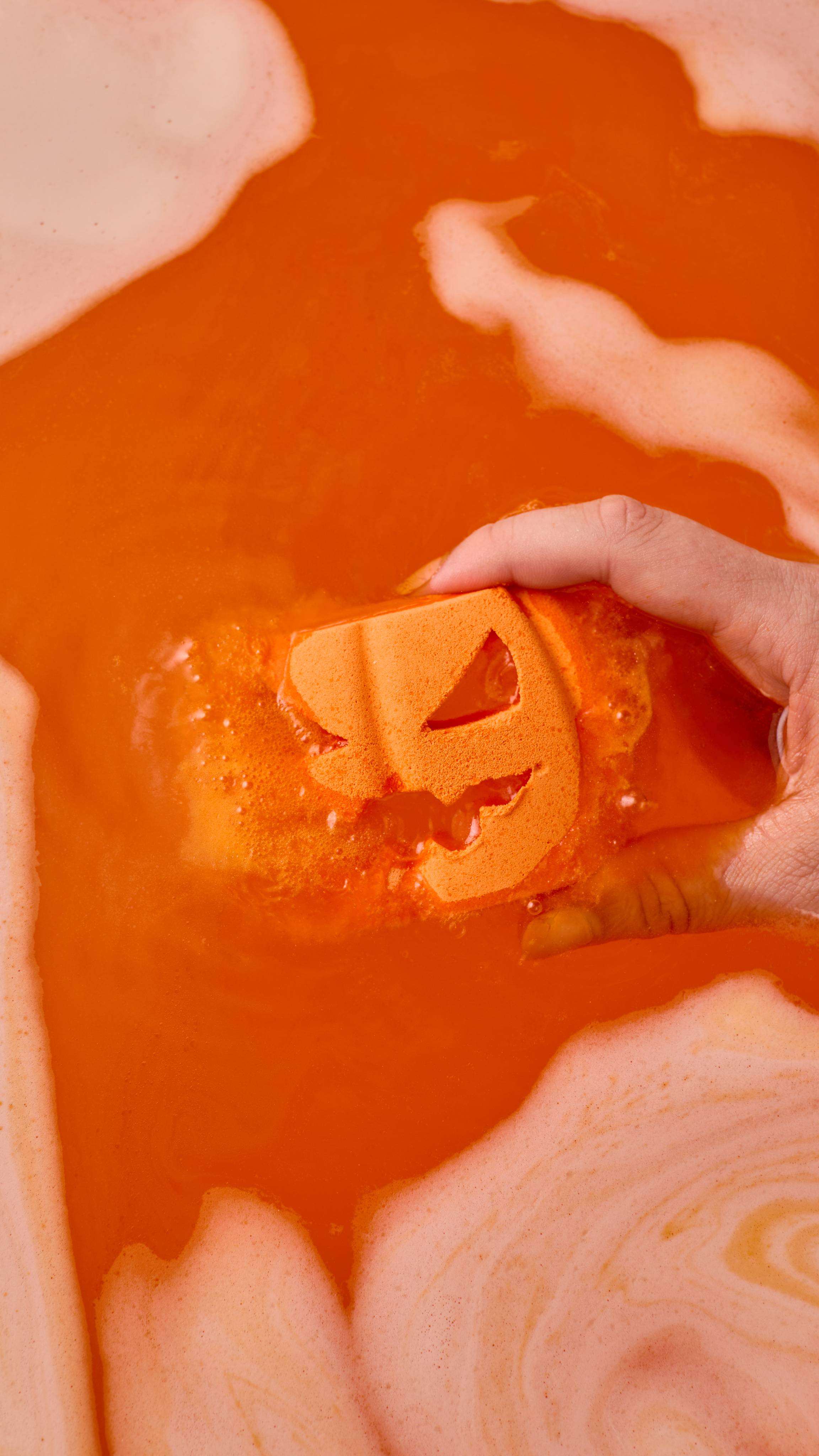 The Pumpkin Tealight Bath Bomb Fragrance Diffuser
