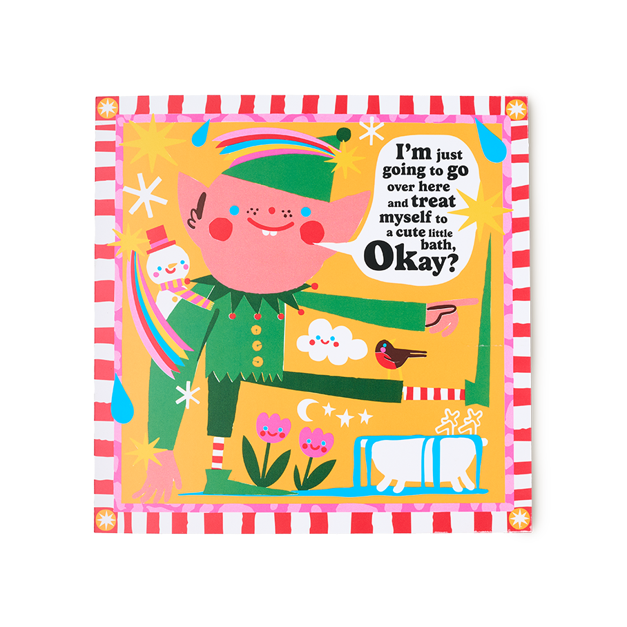 Treat Your Elf Greeting Card