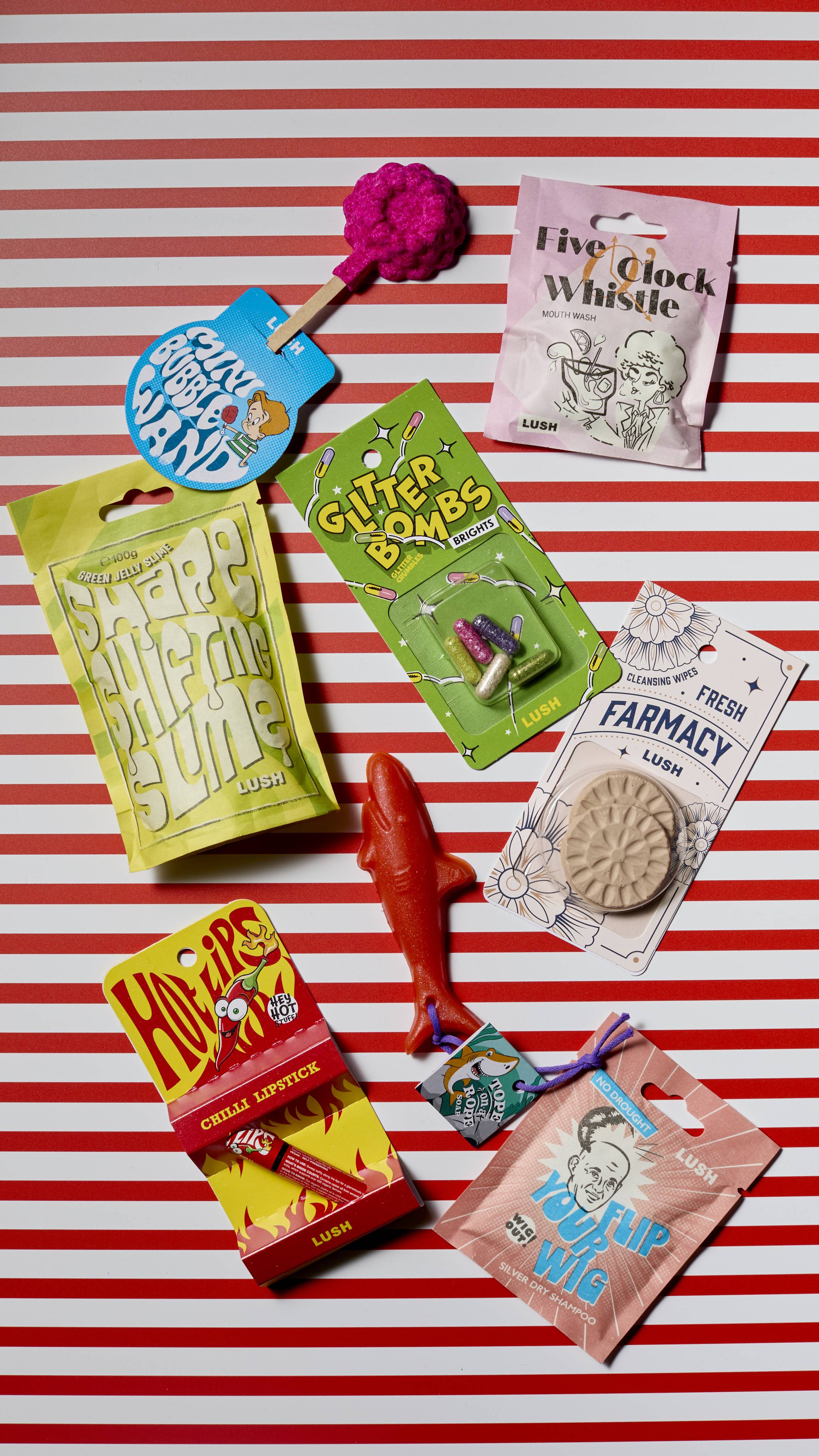 シェイプシフティングスライム ジェリーボムパウダー グリーン | LUSH