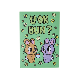 An image of LUSH - U Okay Bun? - Postcard
