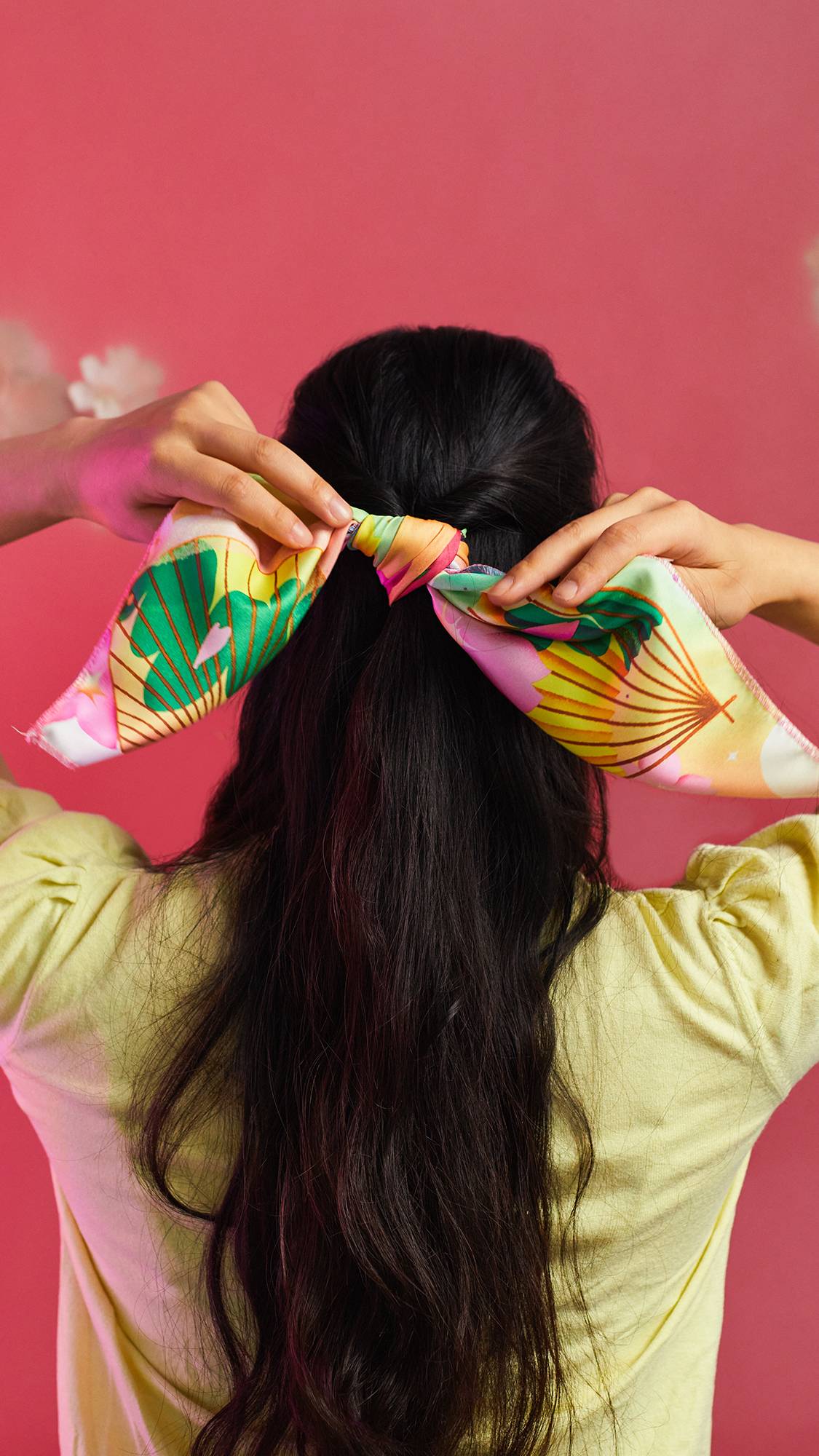 Under The Spring Sky Knot Wrap
