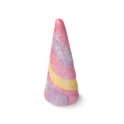 An image of LUSH | Unicorn Horn Pain moussant | Lavande et légendes | Produits bain vegan |...