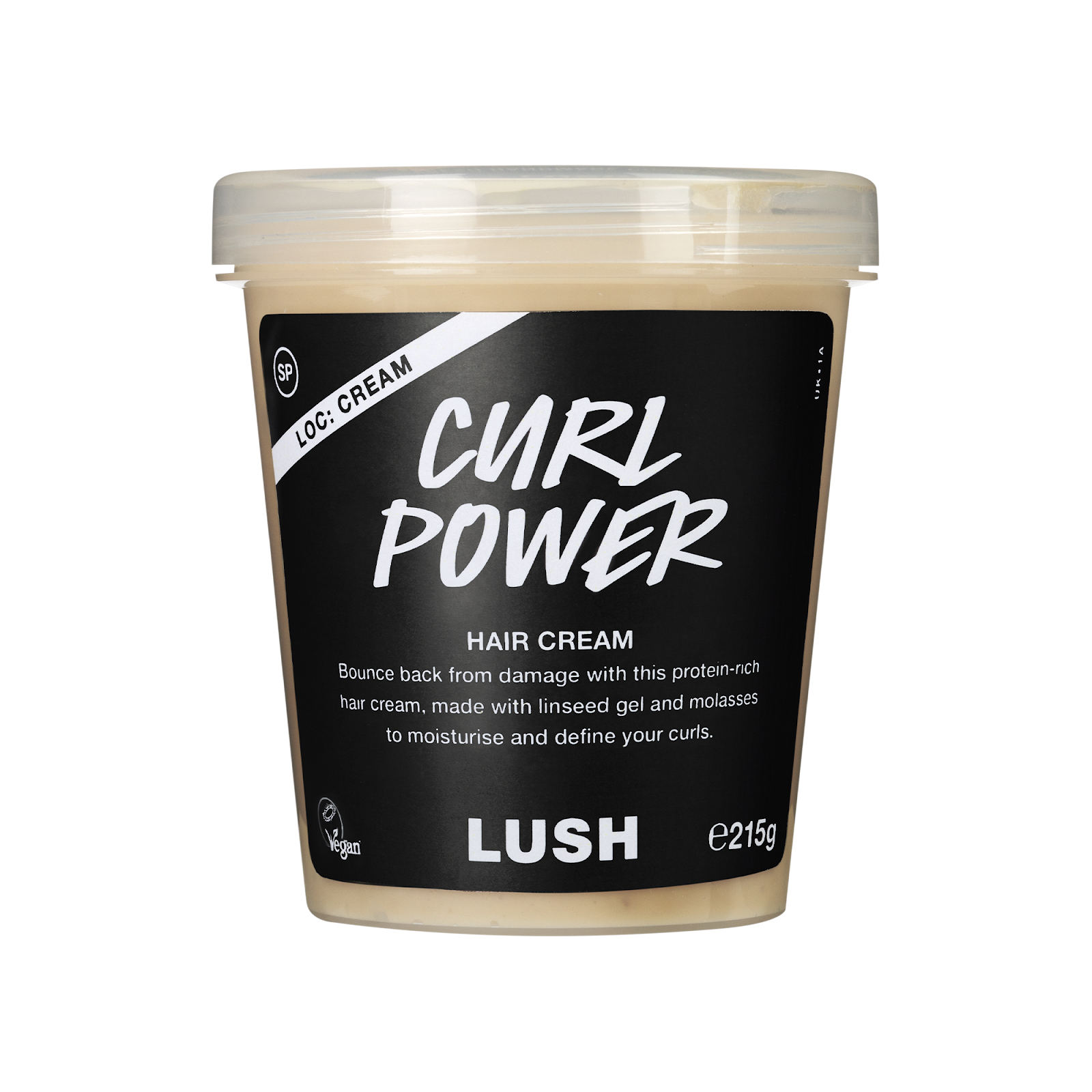 An image of LUSH | Curl Power | Deep Hydration For Curly & Textured Hair