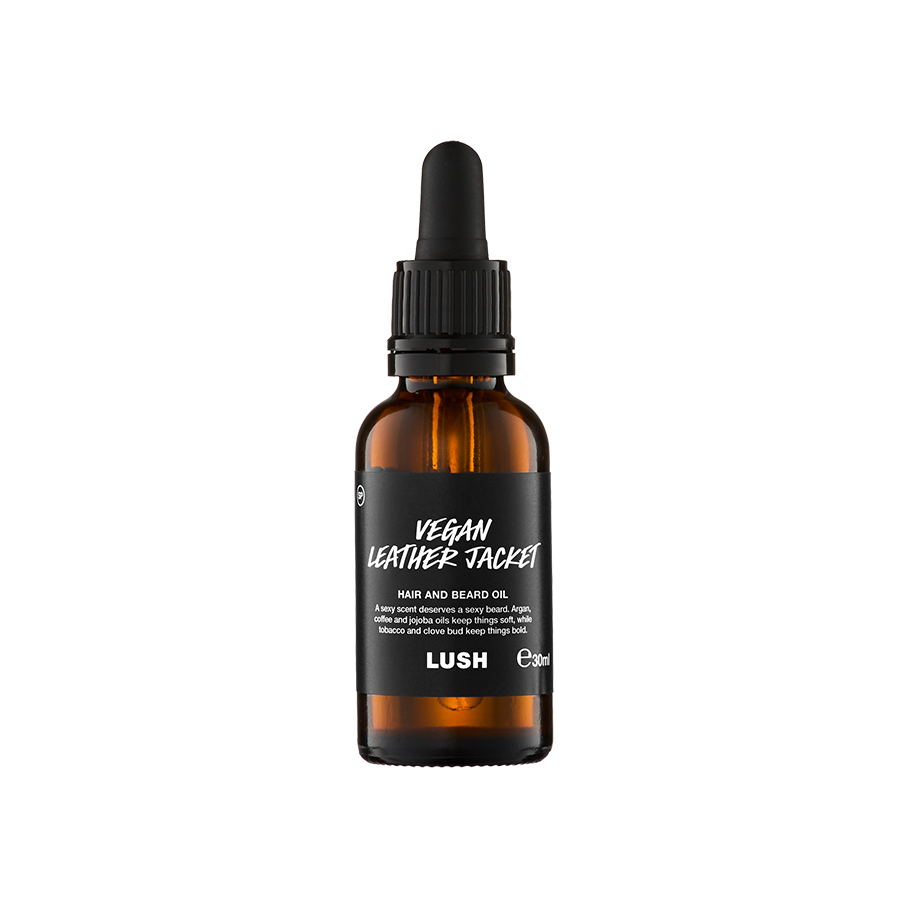 Vegan Leather Jacket Hair And Beard Oil