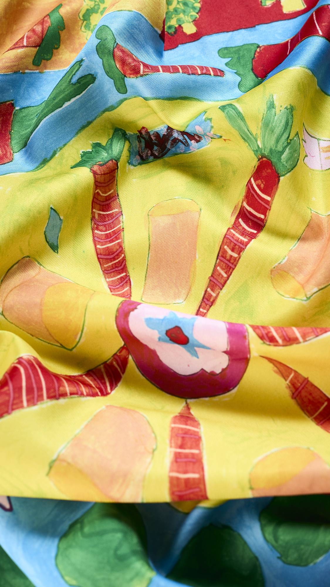 Emballage de tissu Veggie Christmas Dinner