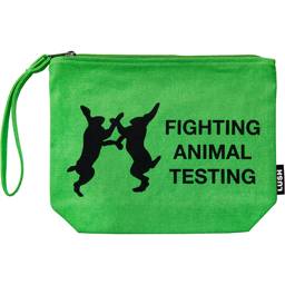 Fighting Animal Testing - Green Pouch