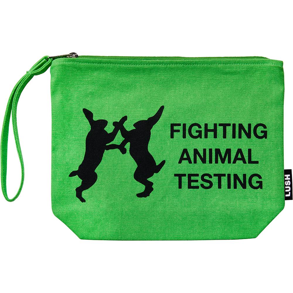 Sac fourre-tout Fluoro vert Fighting Animal Testing